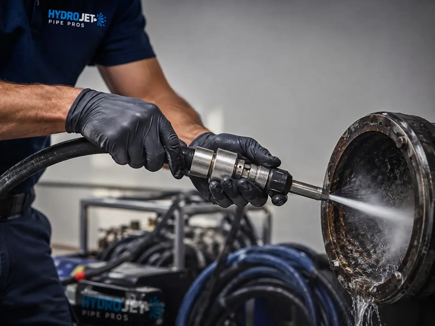 Hydro Jet Pipe Descaling in Saint John, WA